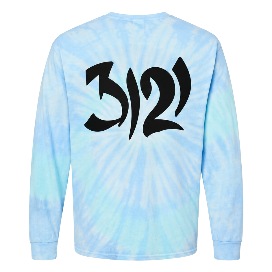 3121 Silhouette Tie-Dye Long Sleeve T-Shirt