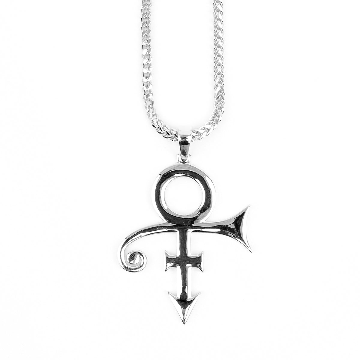 Prince Symbol Necklace (Silver)
