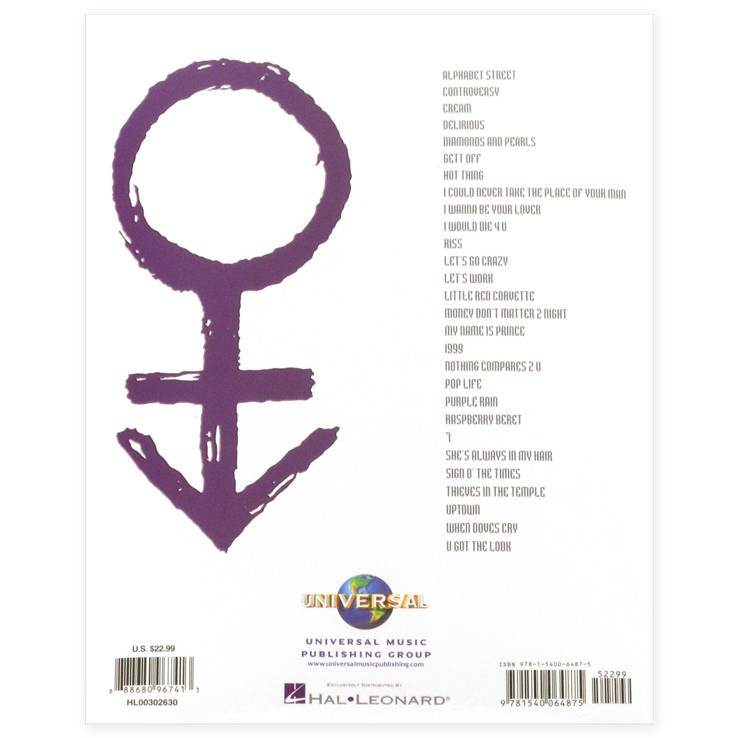 Prince - Ultimate (Artist Songbook - Easy Piano)