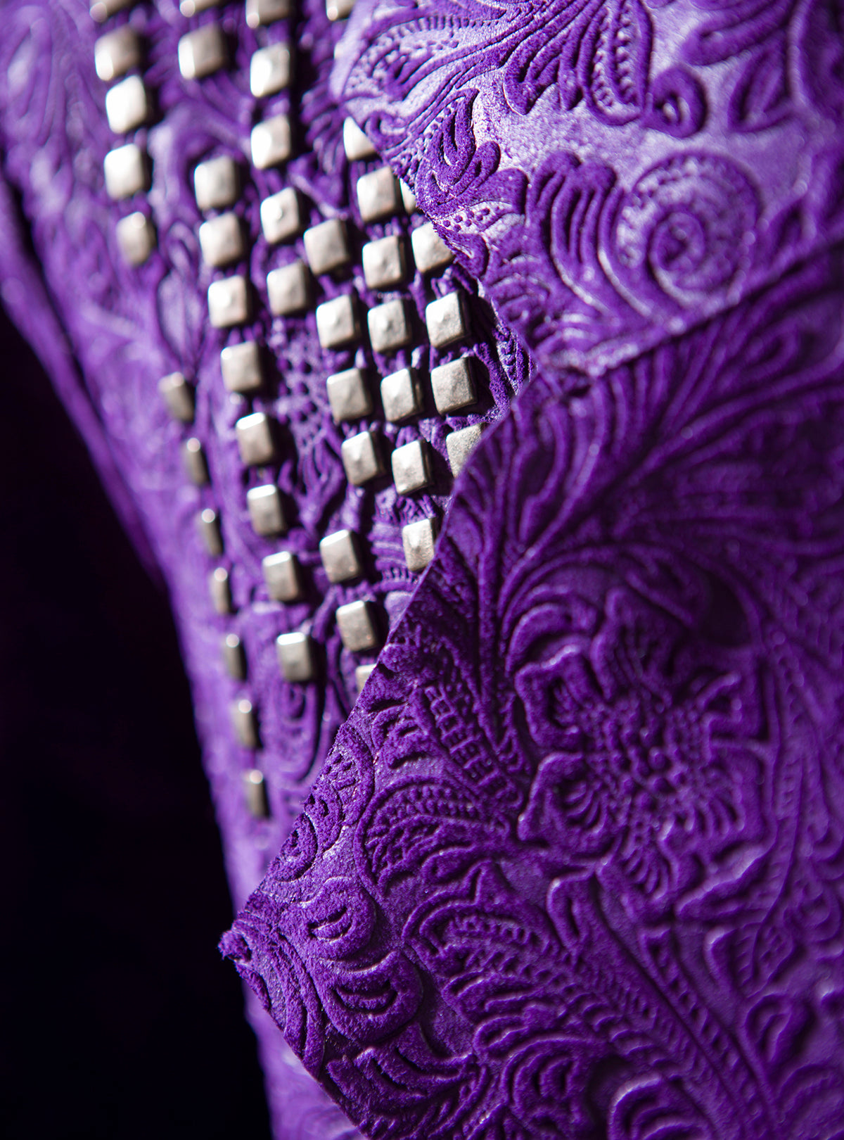x Call & Response | Purple Paisley Trench