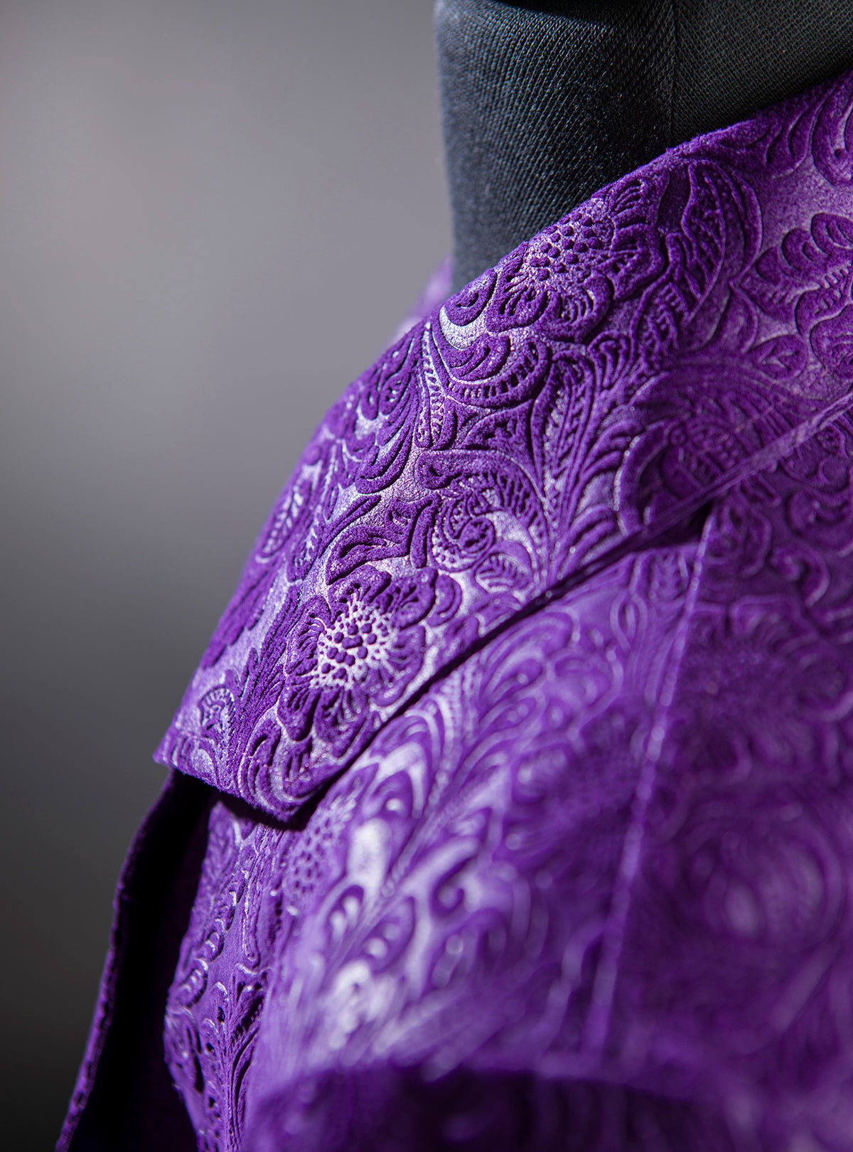 x Call & Response | Purple Paisley Trench
