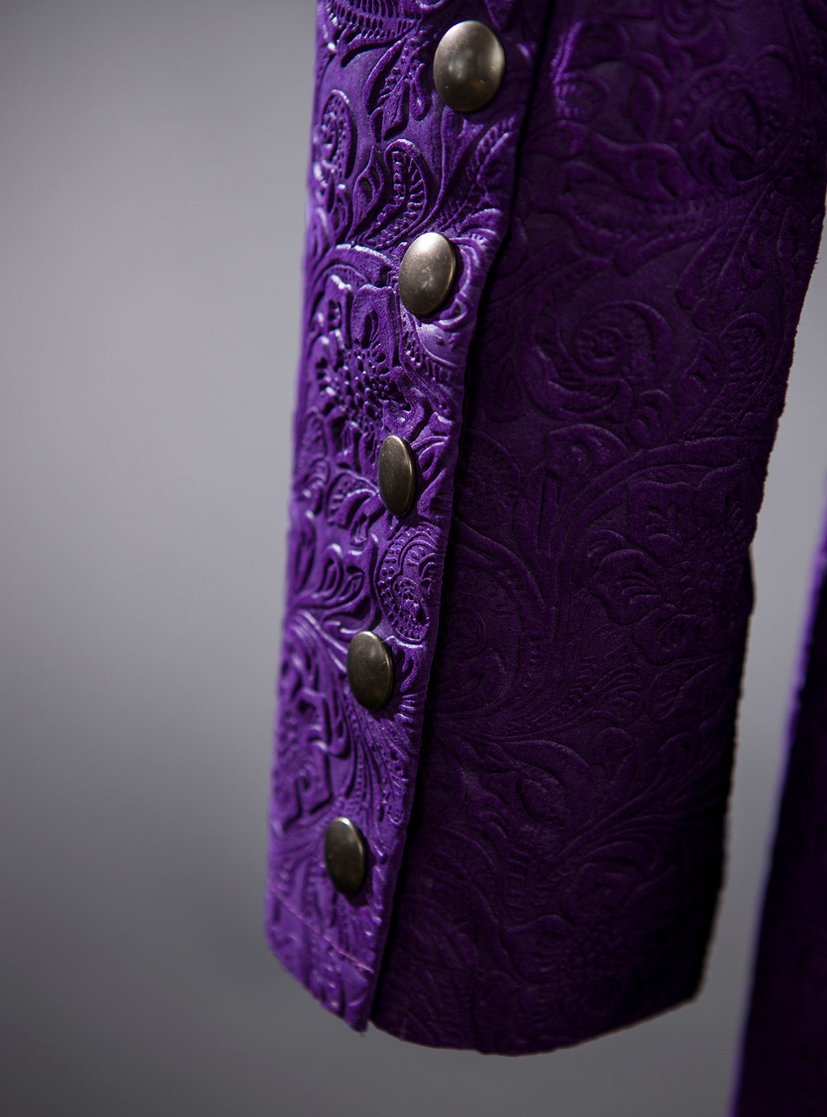 x Call & Response | Purple Paisley Trench