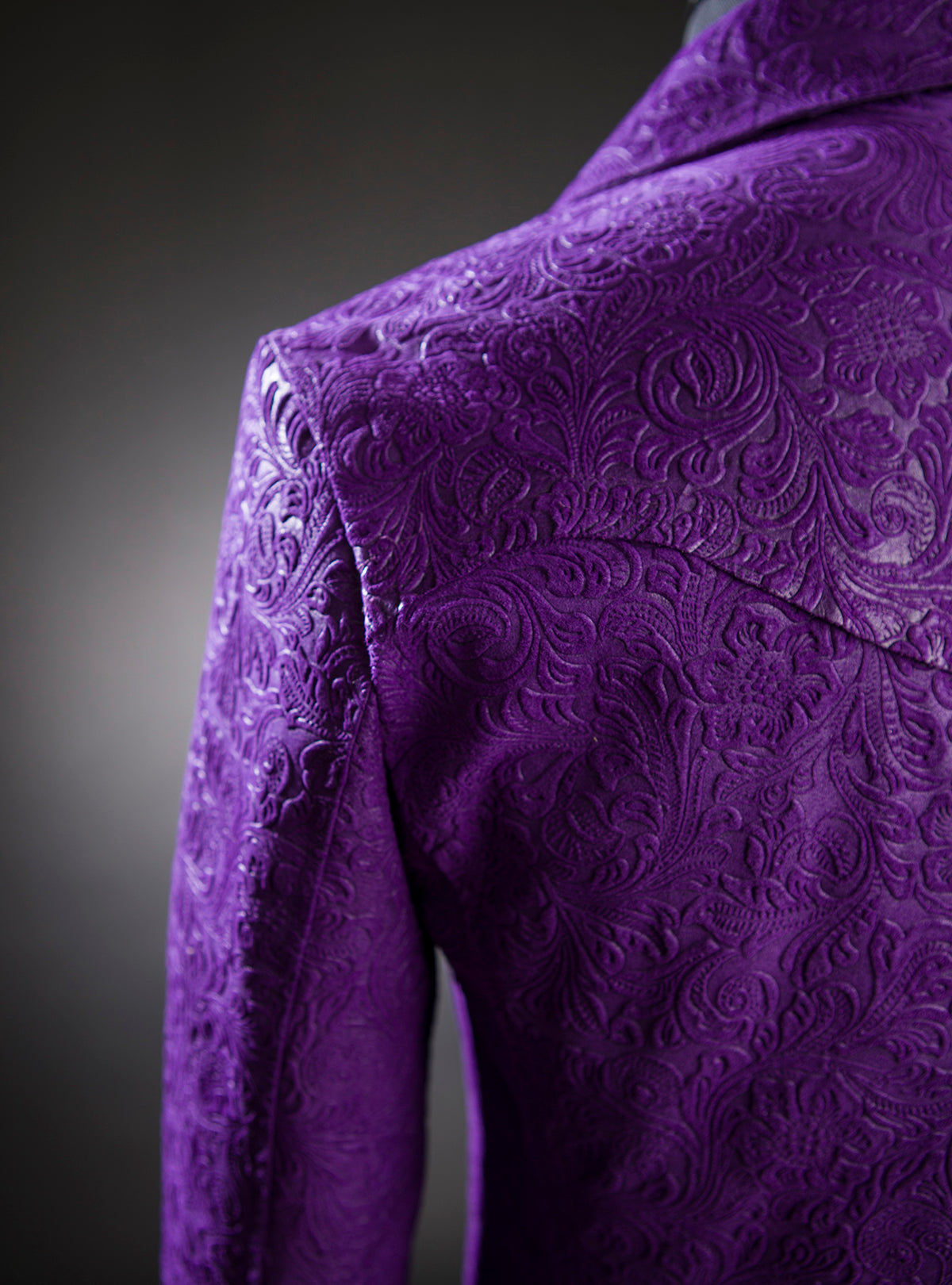 x Call & Response | Purple Paisley Trench