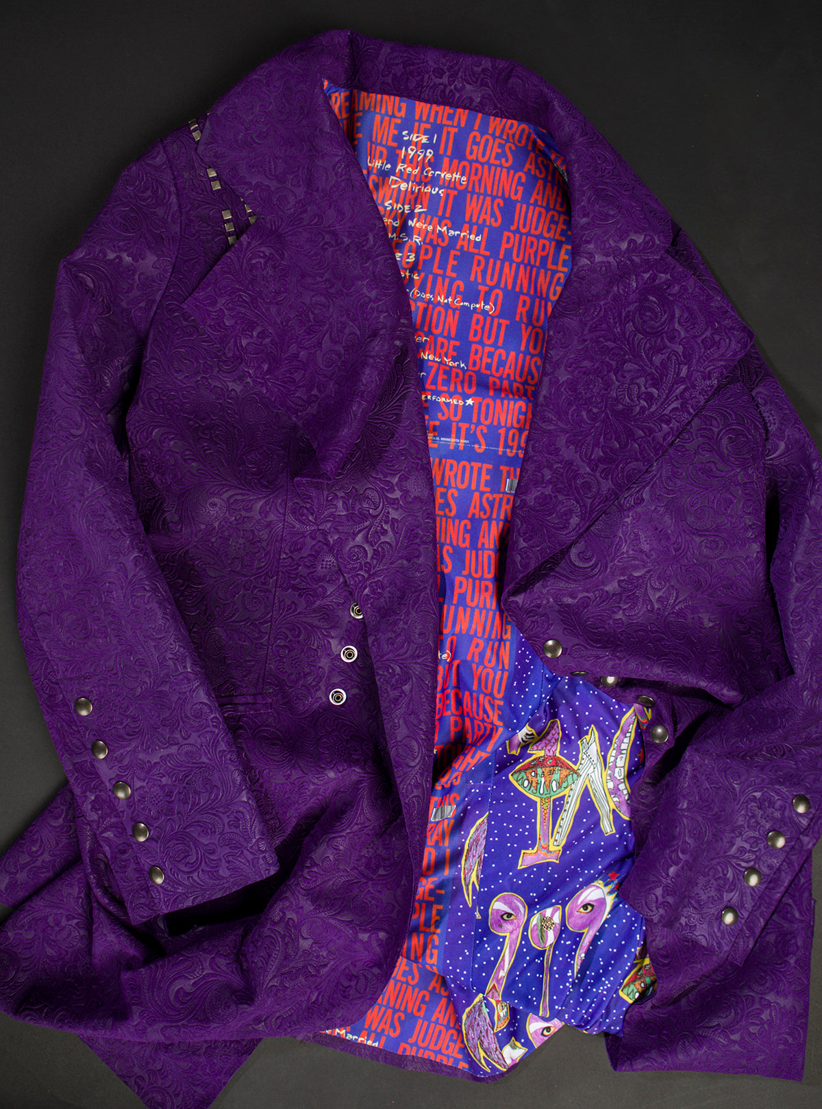 x Call & Response | Purple Paisley Trench
