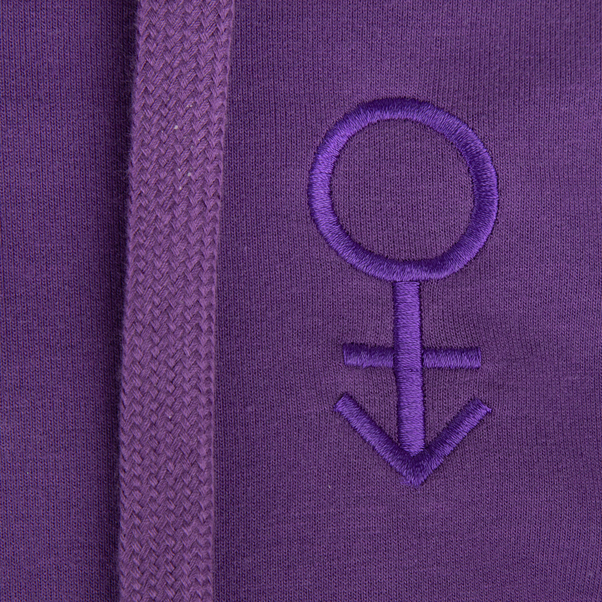 Prince Zip Hoodie with Floral Print Lining