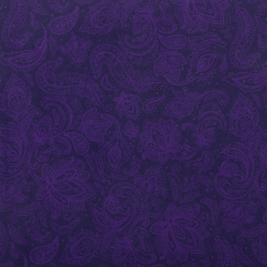 Purple Paisley Sheet Set