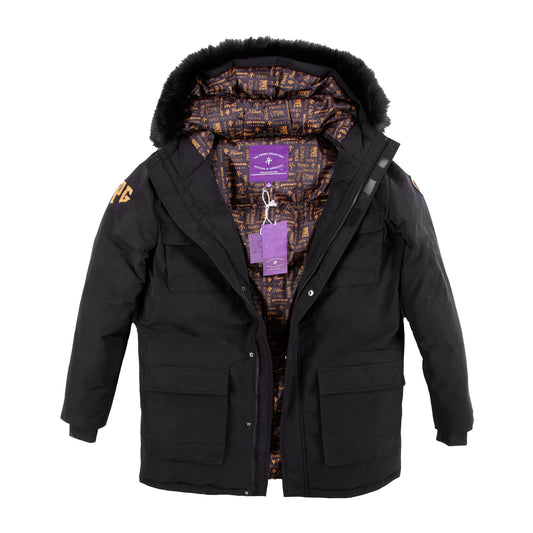 Prince NPG Lined Parka (Black)