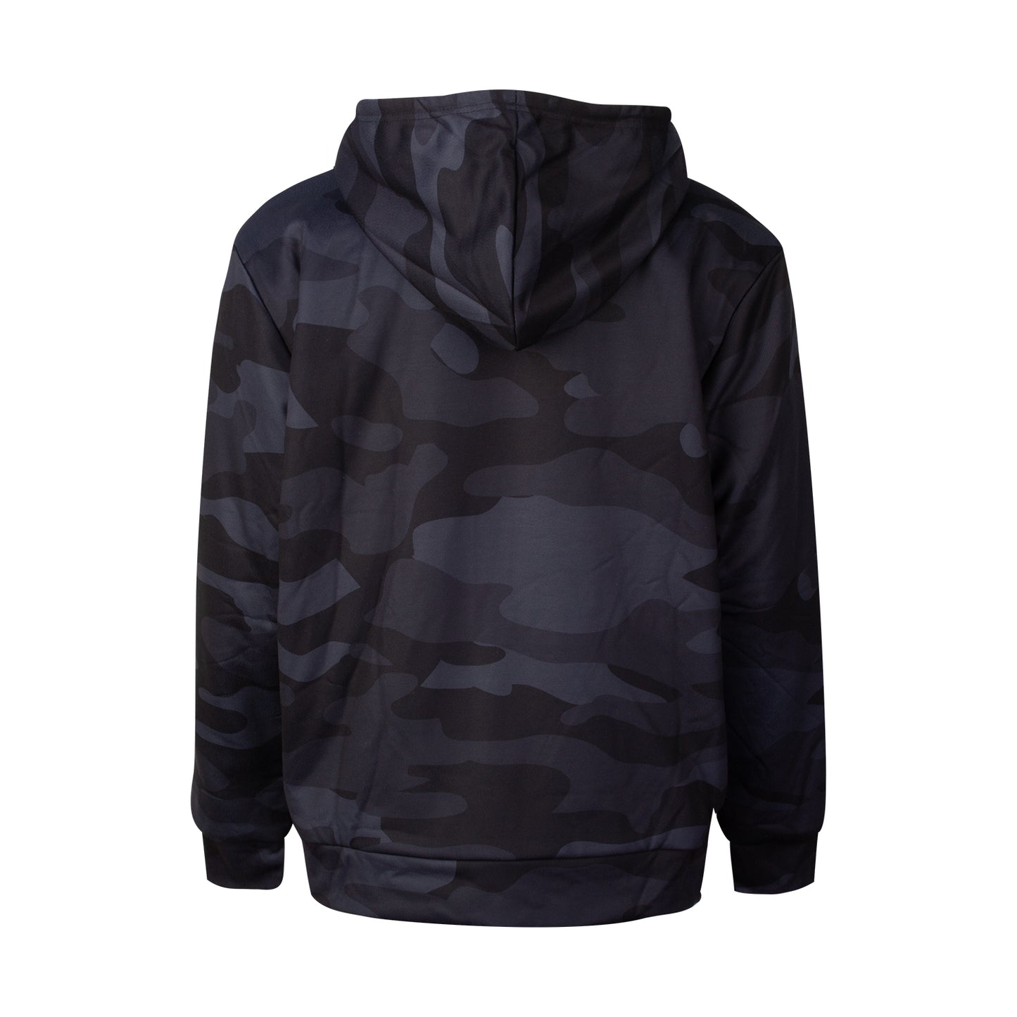 Black Camo Premium Sherpa Lined Zip Hoodie