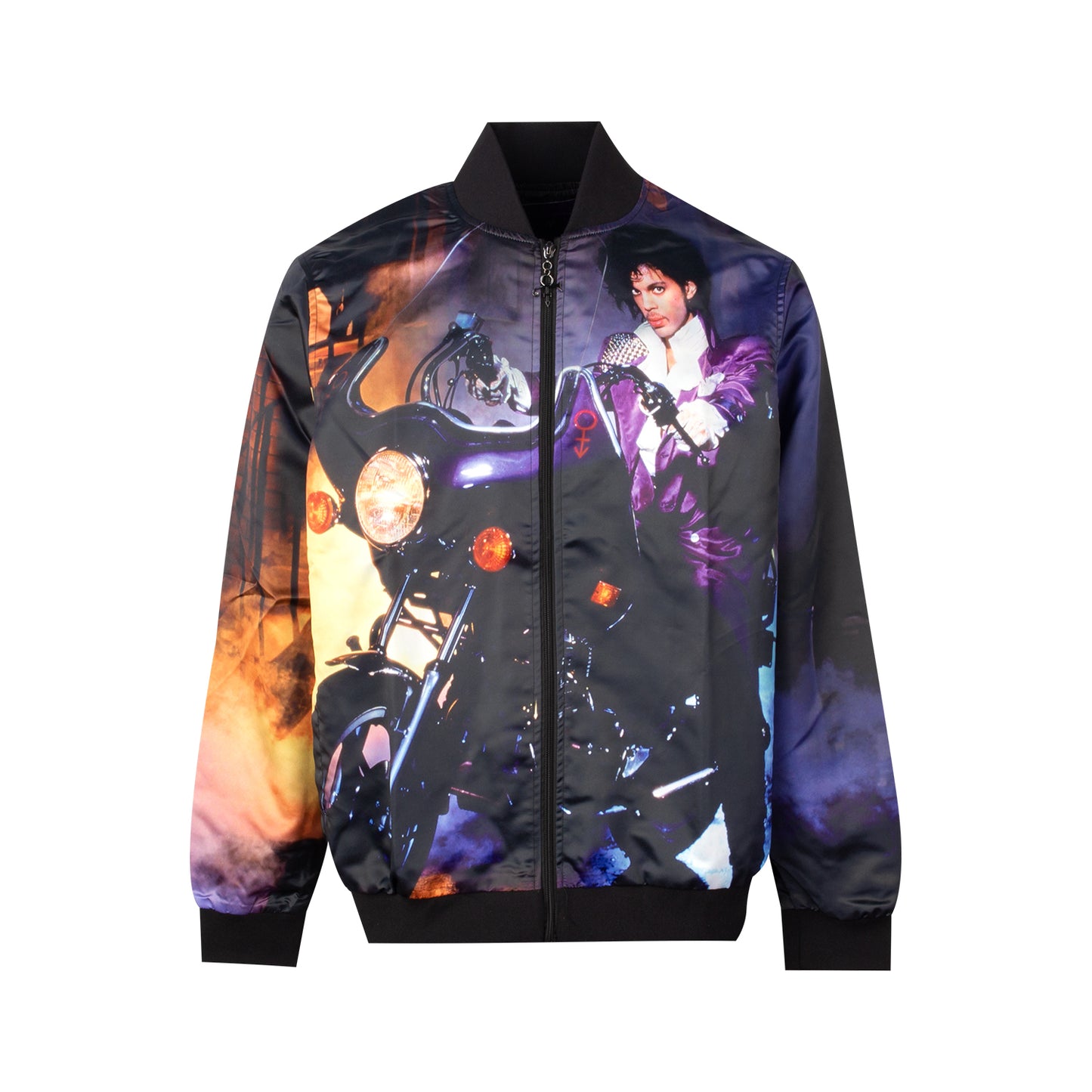 Purple Rain Cover Bomber Jacket