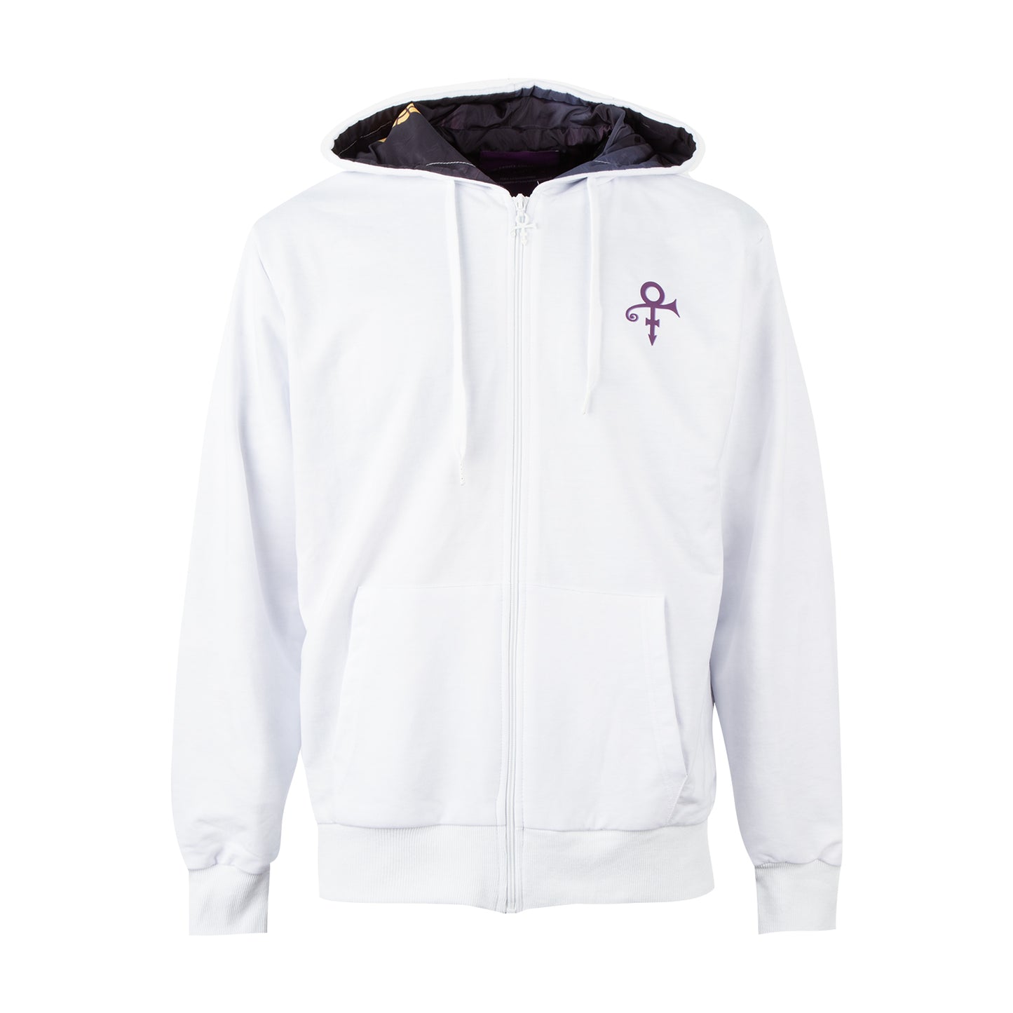 Purple Rain Cover Lined Zip Hoodie