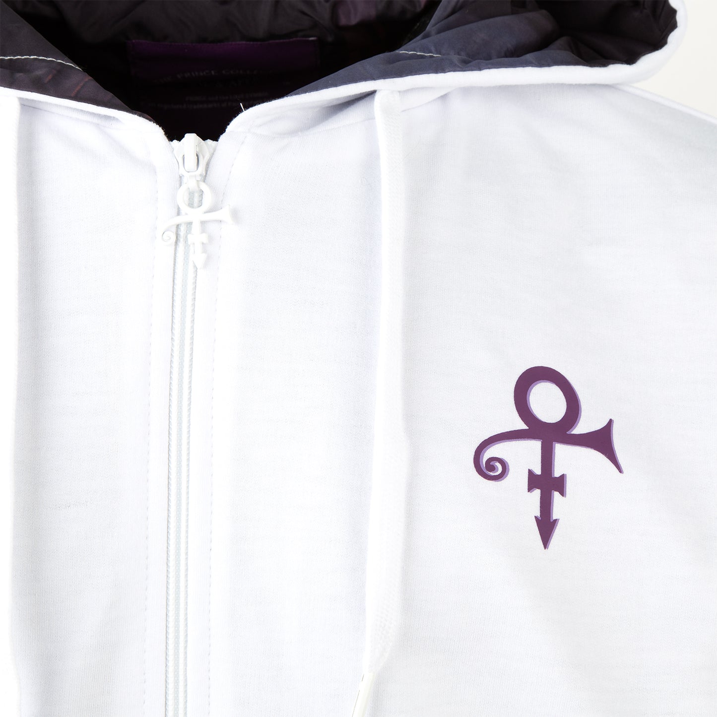 Purple Rain Cover Lined Zip Hoodie