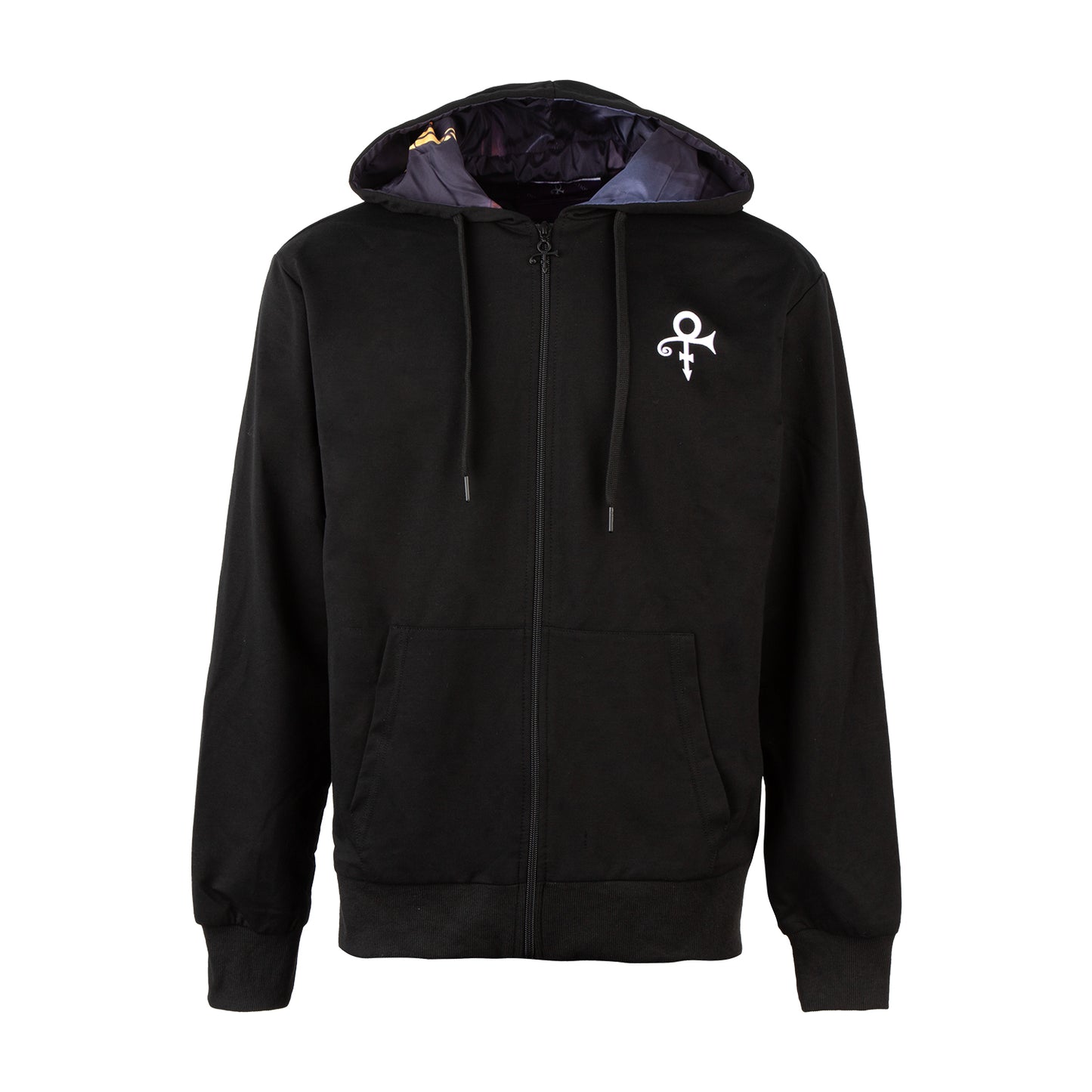 Purple Rain Cover Lined Zip Hoodie