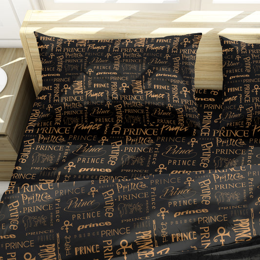Prince Logo Pattern Sheet Set