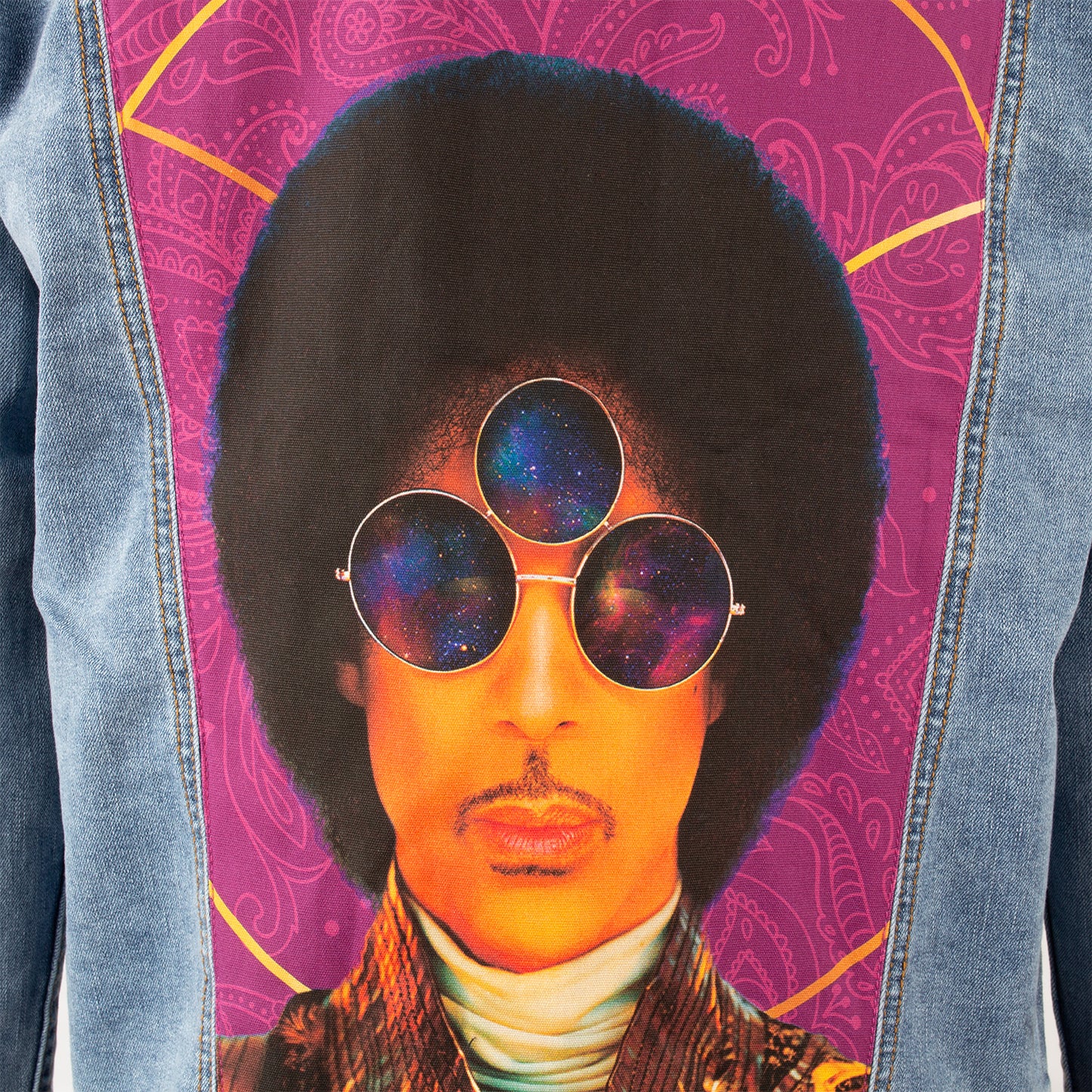 Third Eye Girl Back Panel Denim Jacket