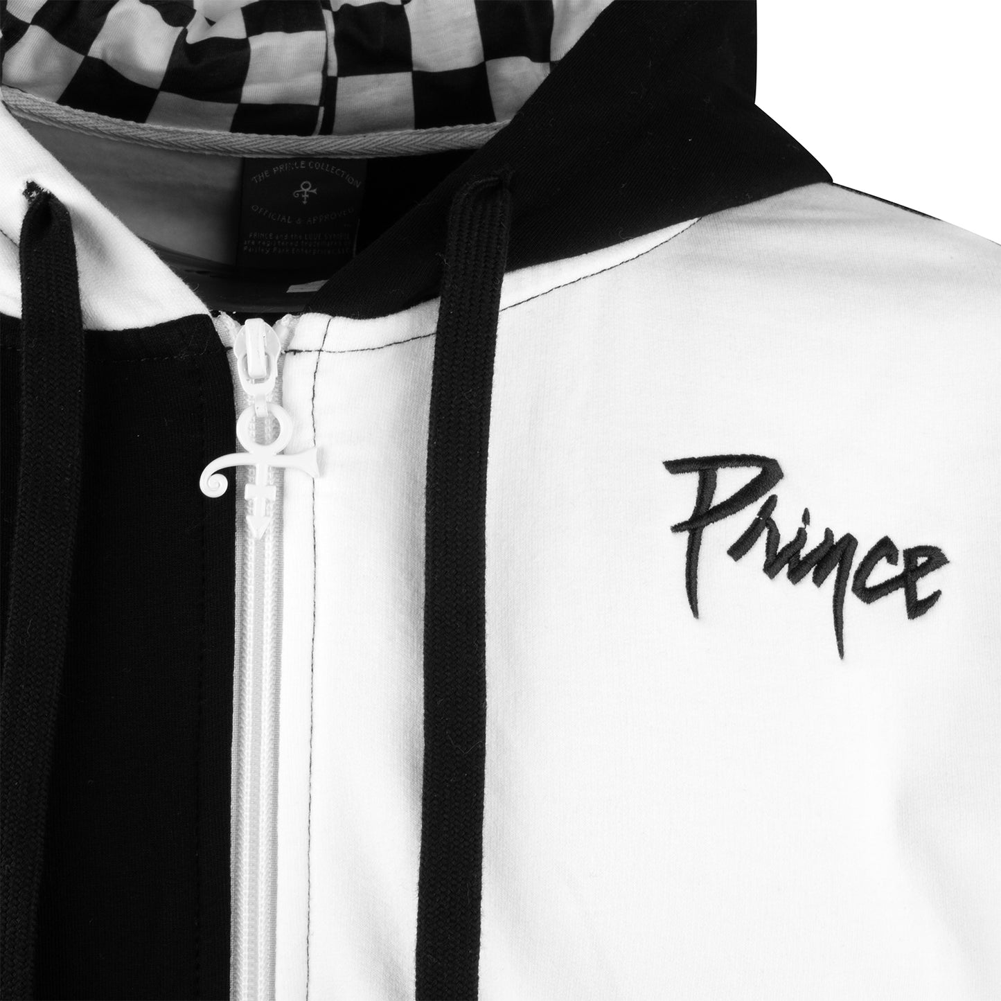 Purple Rain Face Zip Hoodie