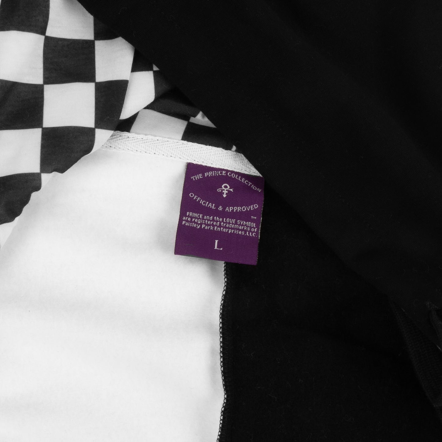 Purple Rain Face Zip Hoodie