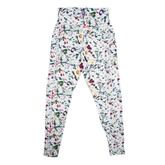 Floral Women's Crossover Leggings