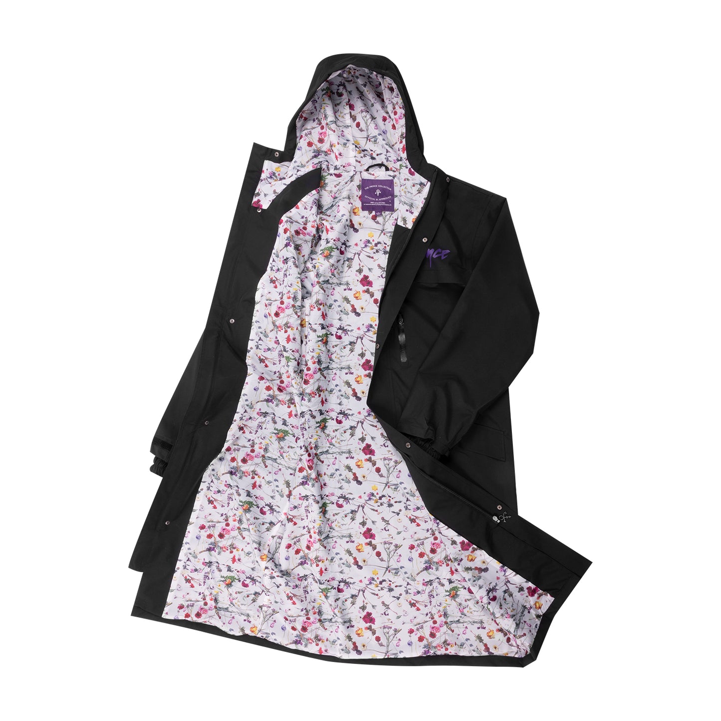 Floral Lined Rain Jacket