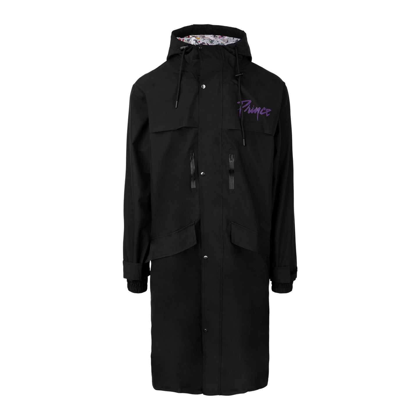 Floral Lined Rain Jacket