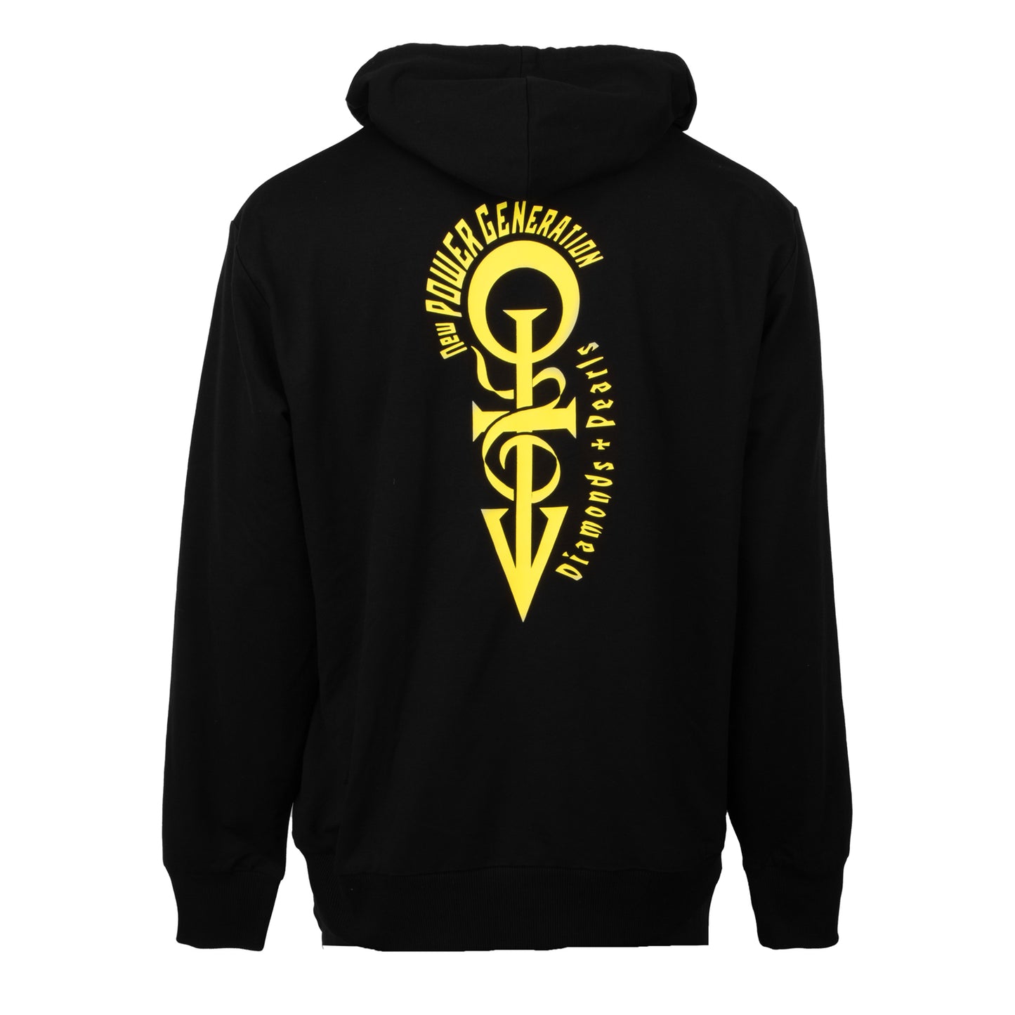 Diamonds And Pearls Illustration Lined Zip Hoodie