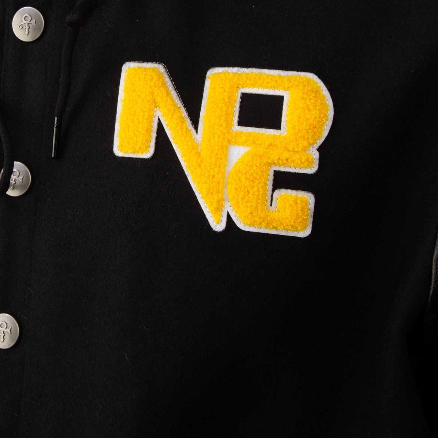 Diamonds And Pearls Hooded Collegiate Jacket
