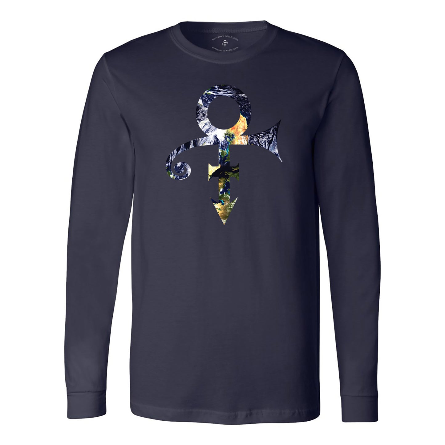 Planet Earth Symbol Long Sleeve T-Shirt