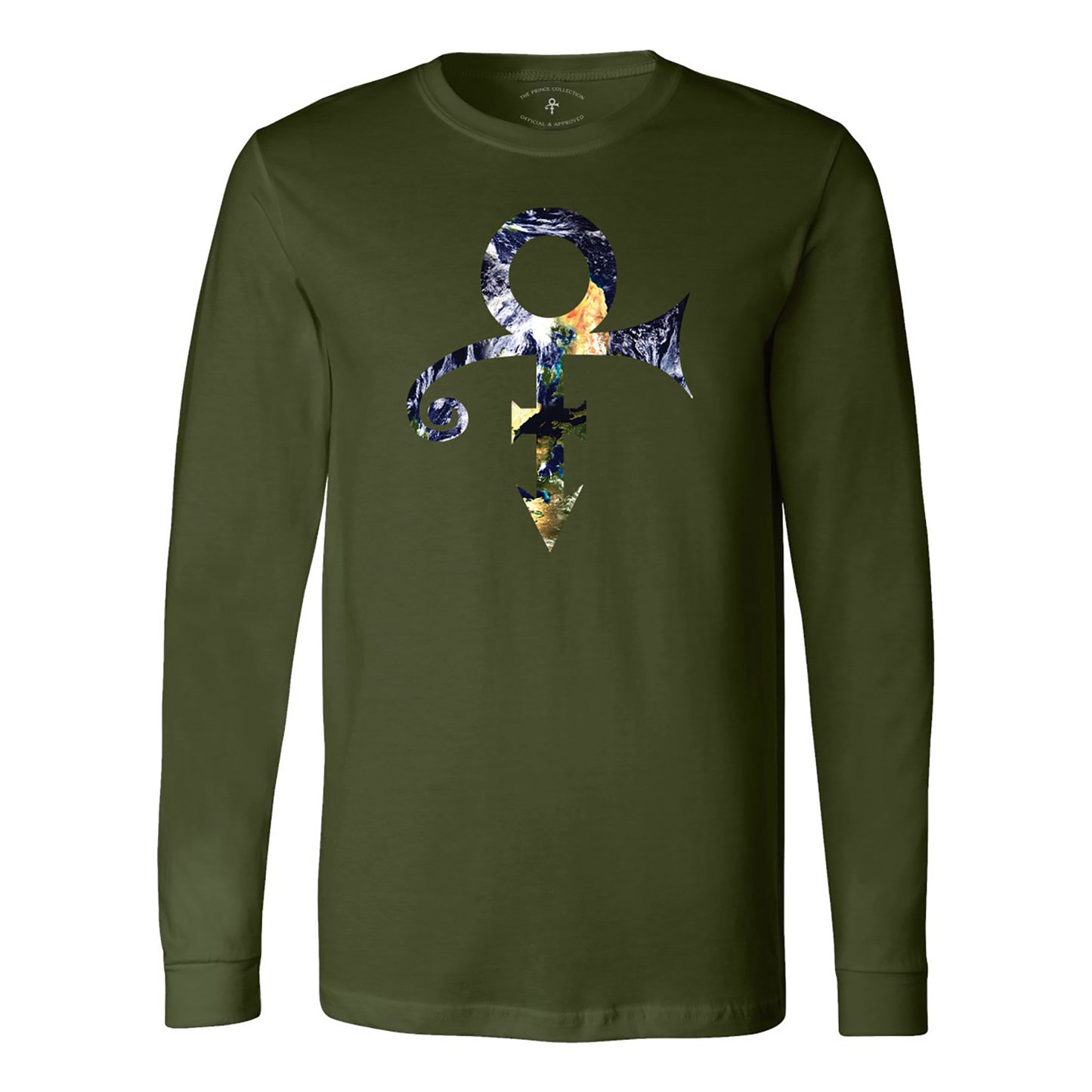 Planet Earth Symbol Long Sleeve T-Shirt