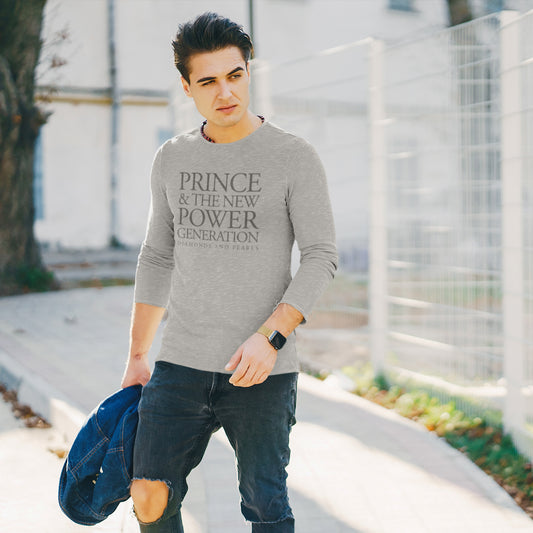 Prince and the New Power Generation Diamonds & Pearls Long Sleeve T-Shirt