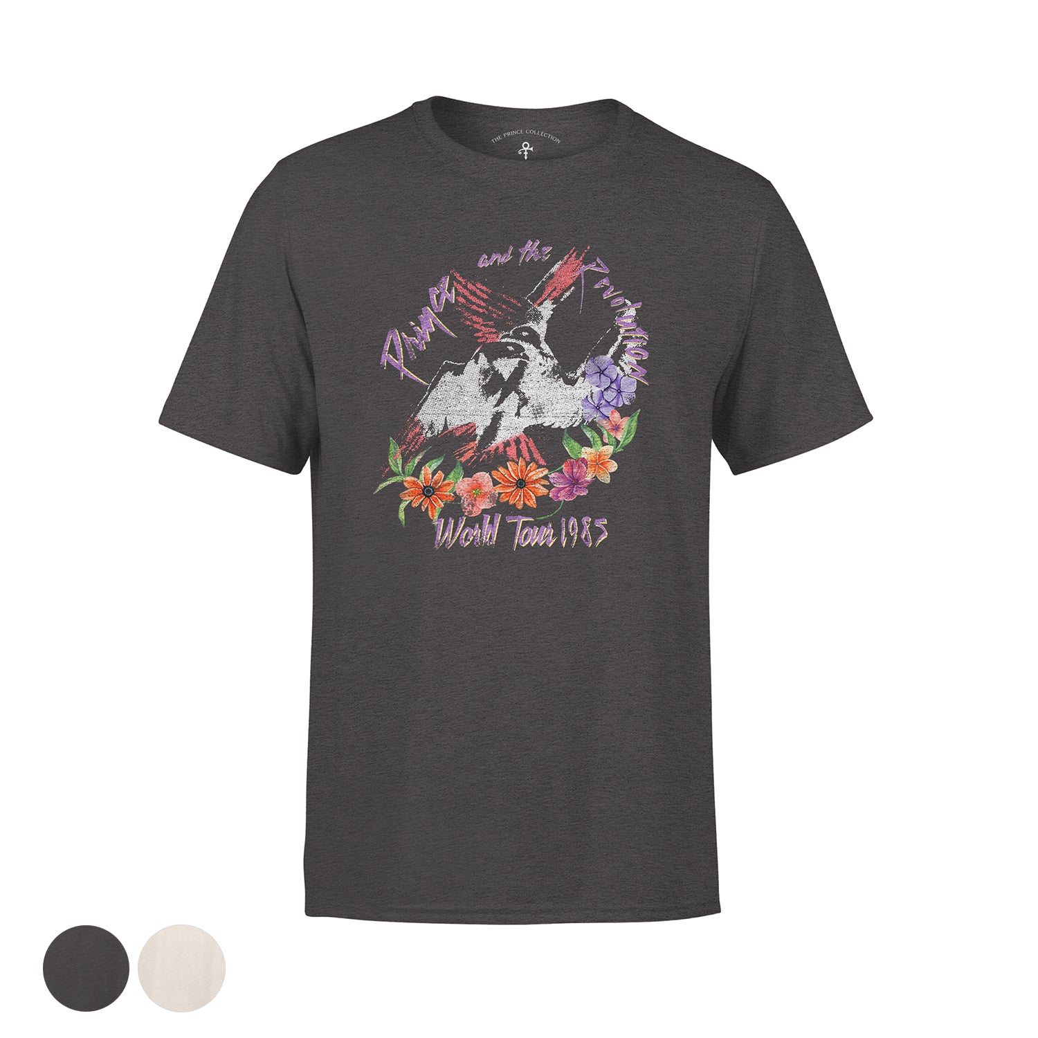 prince t shirt dress Purple Prince T-shirt Dress: Floral Design, Prince Fan Gift