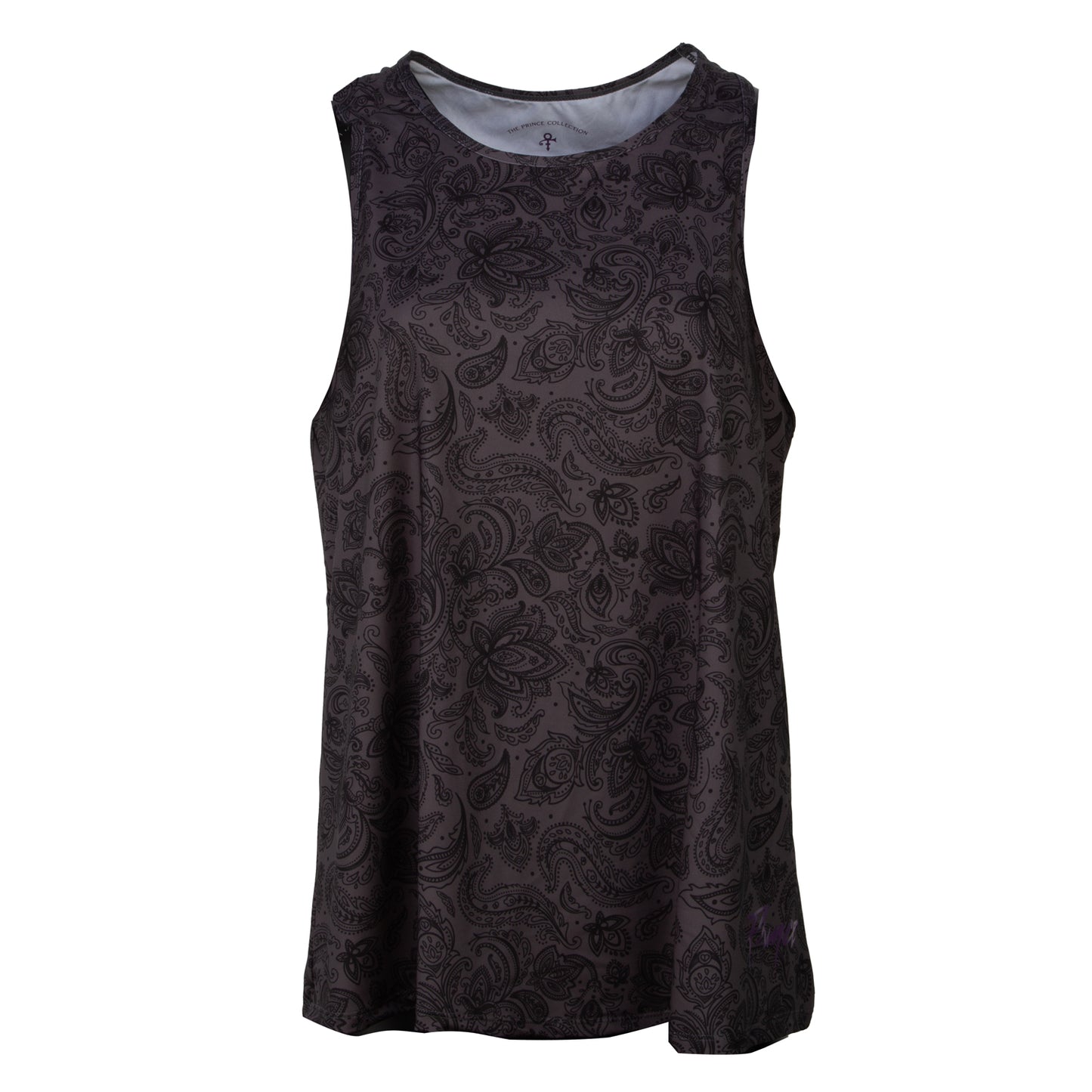 Black Paisley Women's Yoga Tank