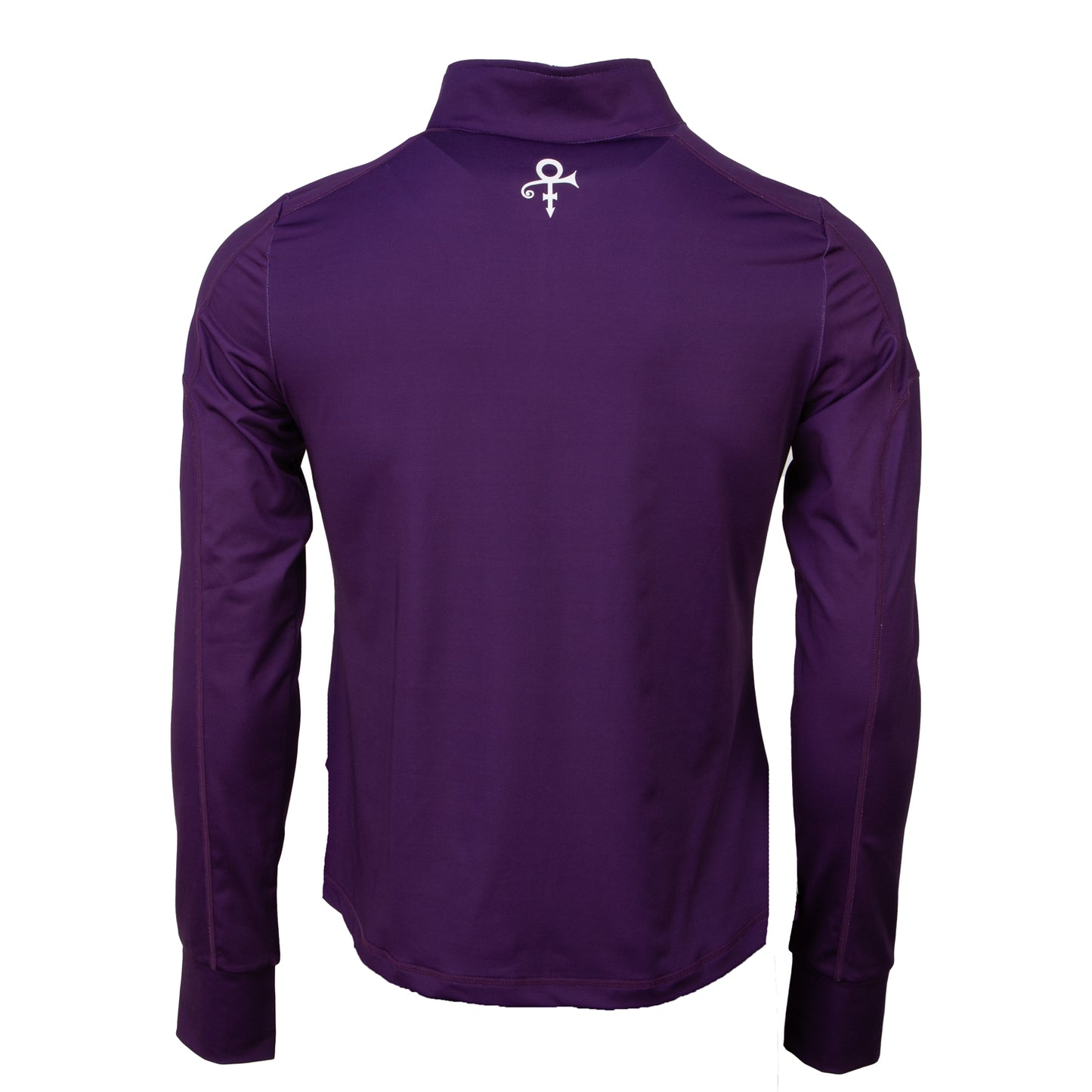 Purple Women's Active Quarter Zip Long Sleeve Run Top