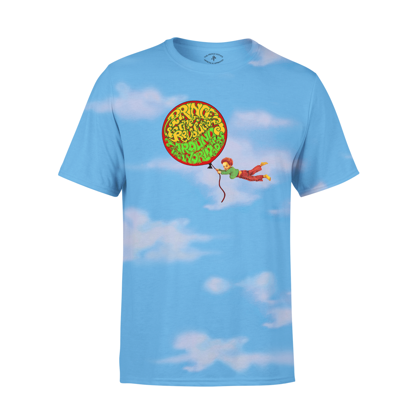 Around The World In A Day Balloon Boy T-Shirt Cloud