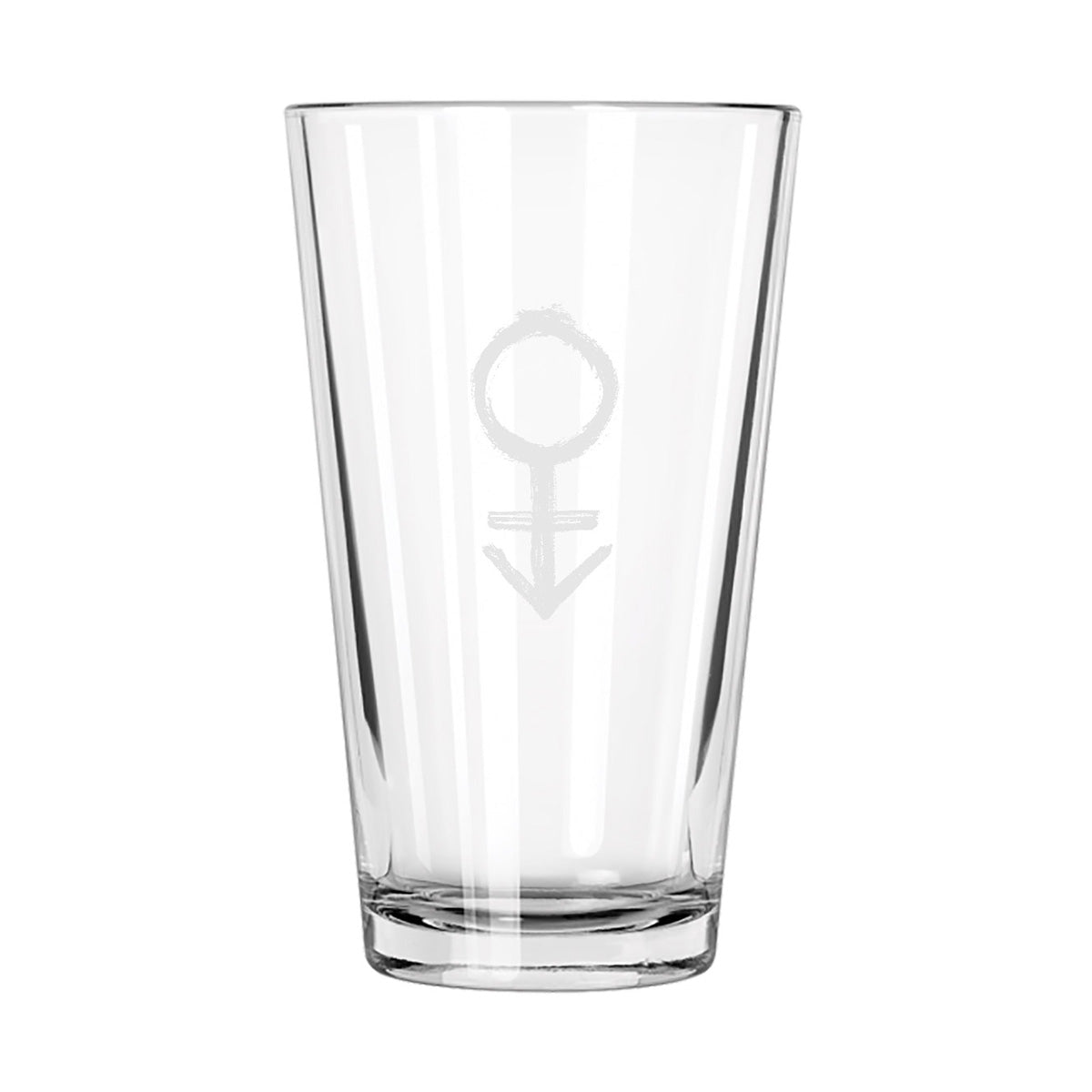 Prince Symbol # 1 - Etched Pint Glass