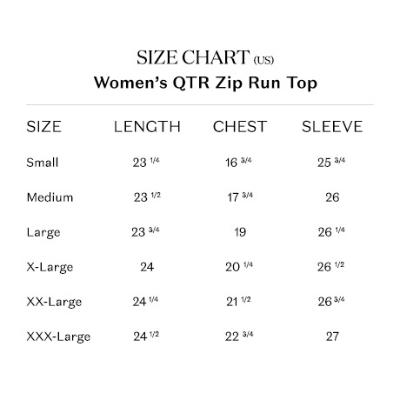 Purple Women's Active Quarter Zip Long Sleeve Run Top