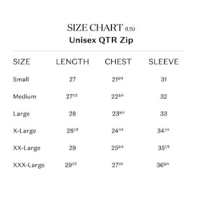 Purple Quarter Zip Sweatshirt