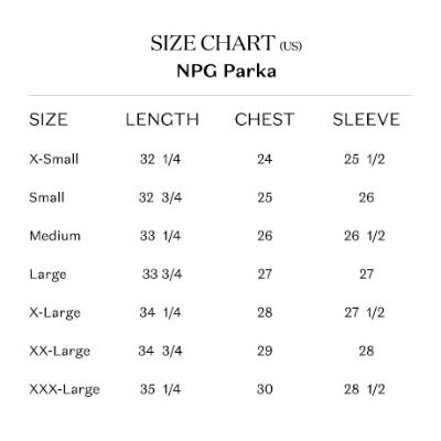 NPG Lightweight Parka Jacket (White)