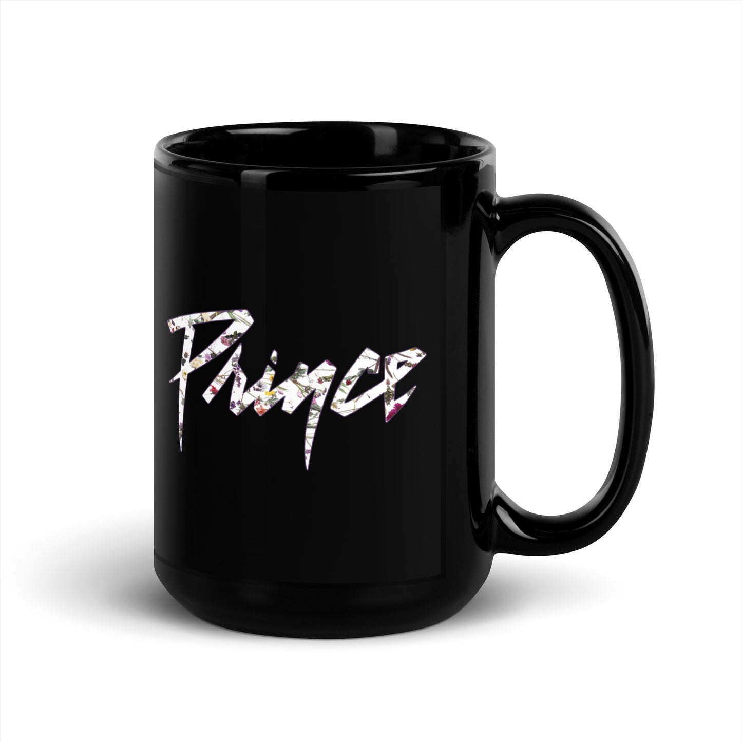 Prince Floral Logo Mugs