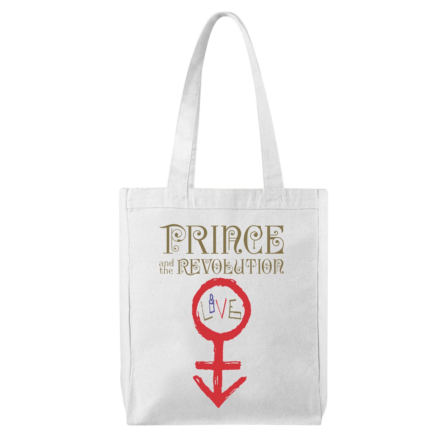 Purple Rain Face Tote Bag