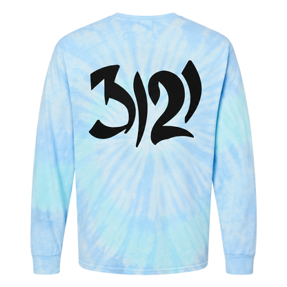 3121 Silhouette Tie-Dye Long Sleeve T-Shirt