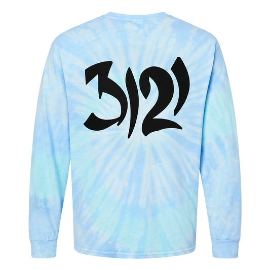 3121 Silhouette Tie-Dye Long Sleeve T-Shirt