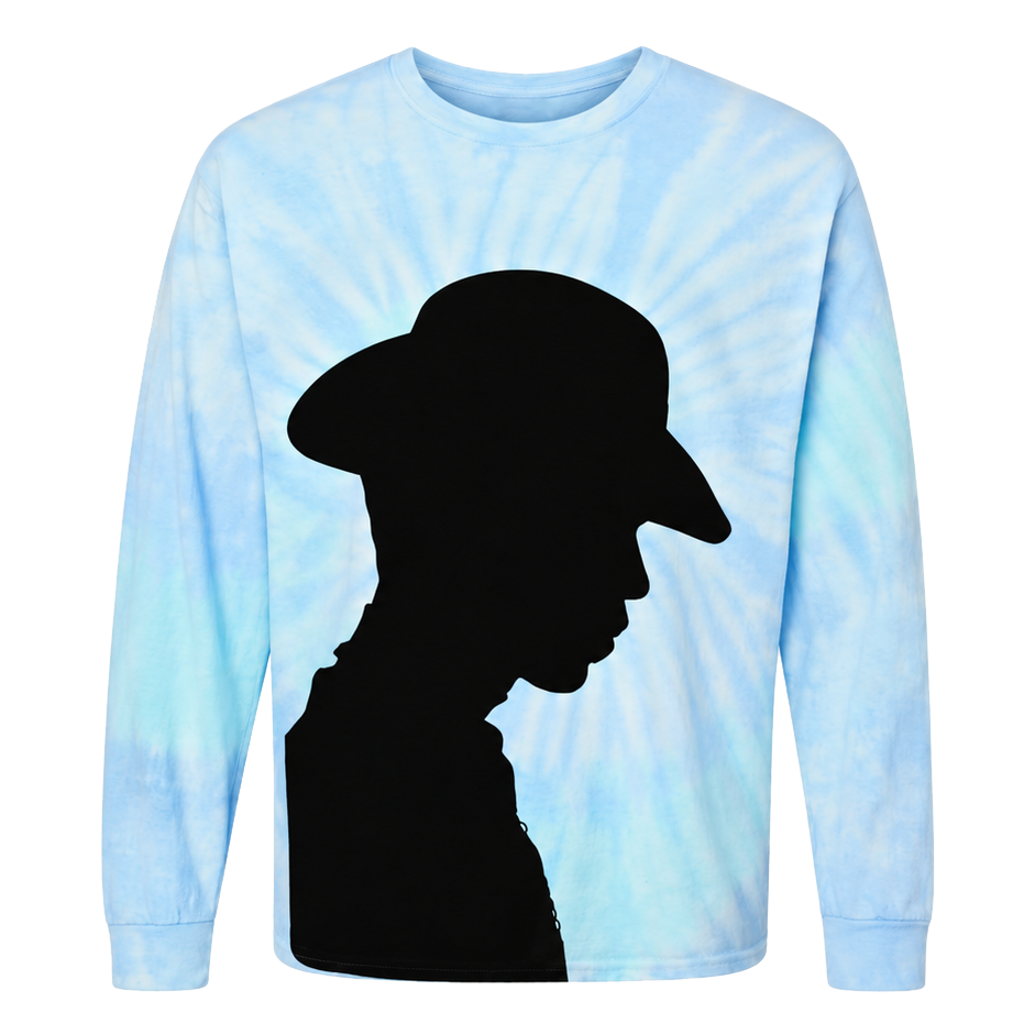 3121 Silhouette Tie-Dye Long Sleeve T-Shirt