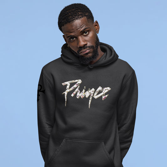 Prince Floral Logo Pullover Hoodie