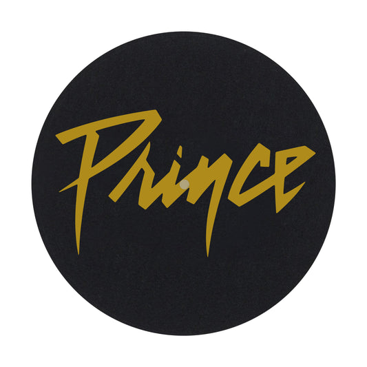 Black & Metallic Gold Double Sided Slipmat