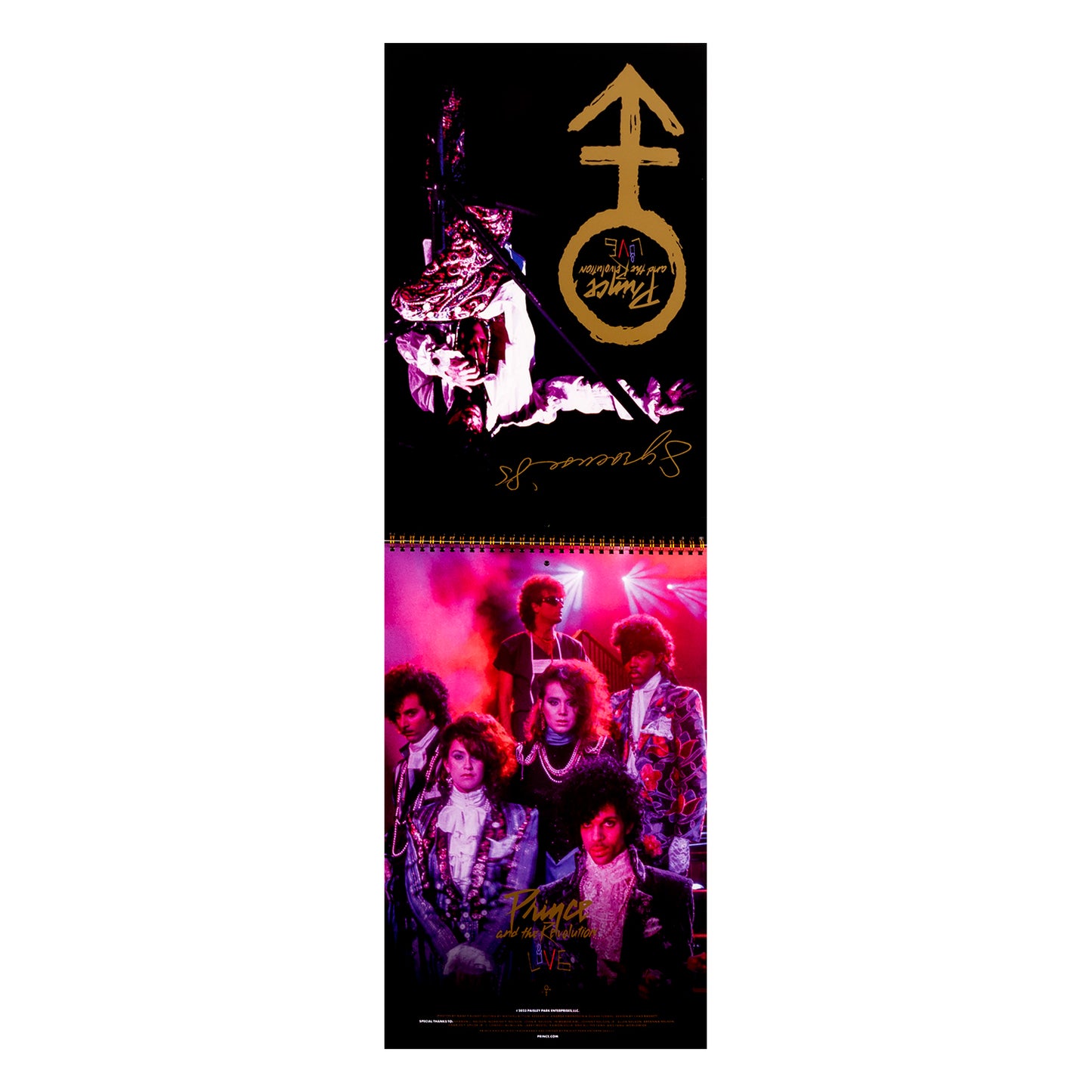 2023 Calendar & Poster Book | Prince and the Revolution: Live (Limited Edition)
