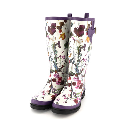 Floral Rain Boots