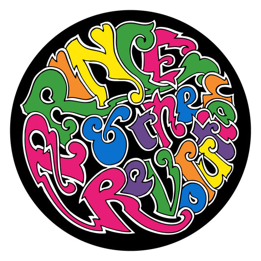 Prince and the Revolution Color Circle Sticker