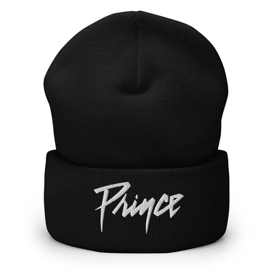 Prince Logo Embroidered Cuff Beanies