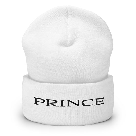 Prince Lovesexy Logo Embroidered Cuff Beanies