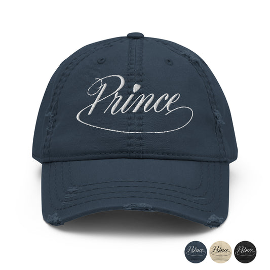 Prince '79 Logo Distressed Dad Hats