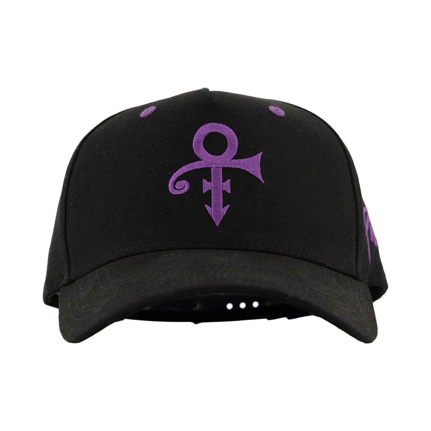 Prince Symbol Five-Panel Curved Bill Snapback Hat